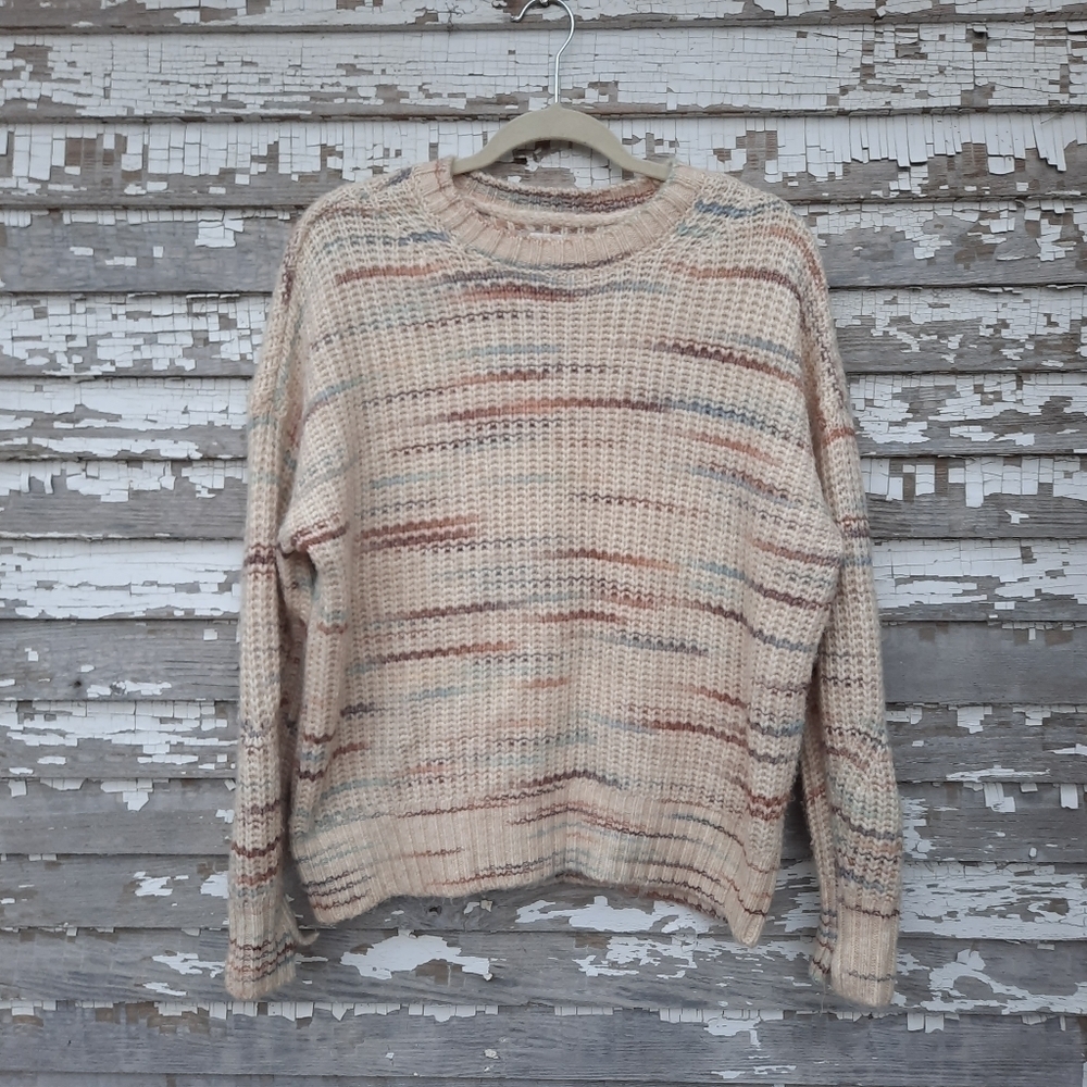 🌟 American Eagle oversized multi color sweater size XS